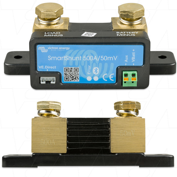 Victron - Smartshunt 500A / 50mV Bluetooth Battery Monitor - JMG Auto  Electrical